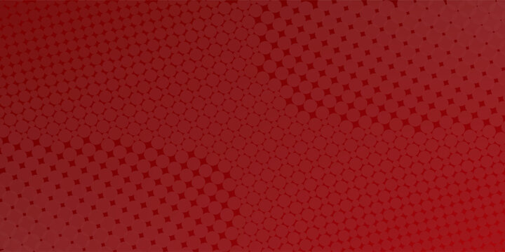 Dot red pattern screen led light gradient texture background. Abstract technology big data digital background.