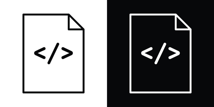 HTML script icon