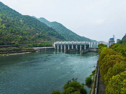 Banshui Dam and Hydroelectric Project, Tonglu County China