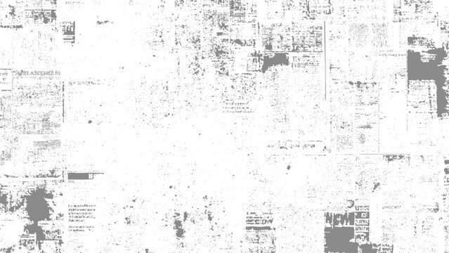 vintage collage of aged newspaper pages with faded text and distressed texture creating archival print media background design