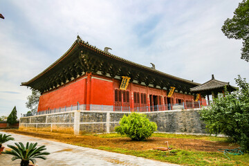 Obraz premium Fengguo Temple, Yixian County, Liaoning Province, China