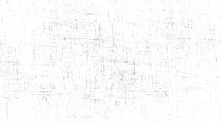 Obraz premium White background with scattered dark grey dots and lines creating a distressed texture effect grunge