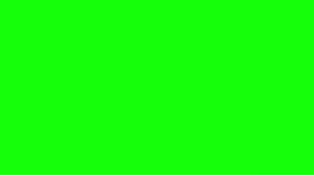 Cancelled stamp on green screen background