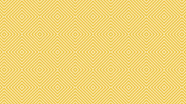 Hypnotic Yellow Optical Illusion Geometric Pattern