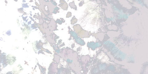 Fototapeta premium Tie Dye Brush Strokes. White Abstract Arts. Pale