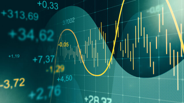 Traders analyze price movements on digital graphs during market hours