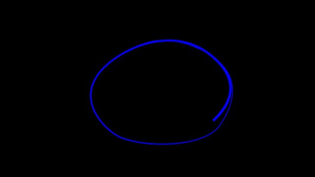 Circle marker with drawing, red marker pen style, doodle red circle marker and underline stroke, Circle Highlighter Scribble Animation on transparent background. wrong round shape 4k animation.