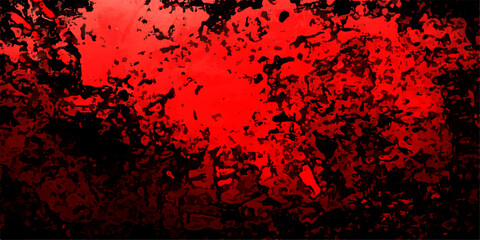 Abstract representation intense passion deep emotion, striking crimson and ebony gradient, evokes strong visceral feeling. © Ateş
