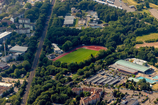 Rhein-Wied-Stadion Neuwied Luftaufnahme 2