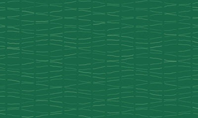 Fototapeta premium Green textured background with subtle horizontal lines in a repeating pattern for graphic design