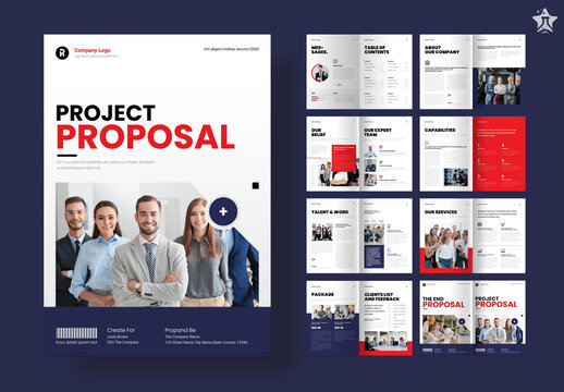Business Proposal Brochure Layout