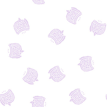 gastrocolic reflex vector glyph seamless pattern gastrocolic reflex sign illustration