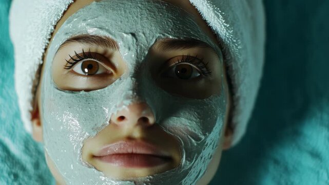 Relaxation spa facial mask