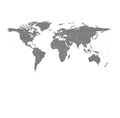 Fototapeta premium world map square grayscale 09 illustration image graphic for design projects presentations digital media marketing visuals professional commercial con