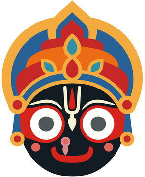 Lord jagannatha face png