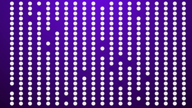 Abstract Purple white Dotted Vector Background with Glowing Digital Circles Seamless Pattern and Colorful Light Texture Wallpaper Design Illustration