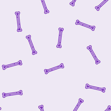 dog bone pet home vector glyph seamless pattern dog bone pet home sign illustration