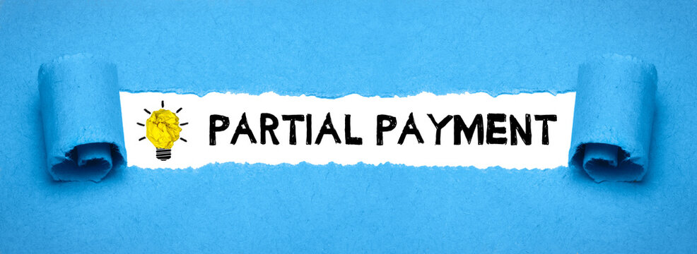 Partial Payment	
