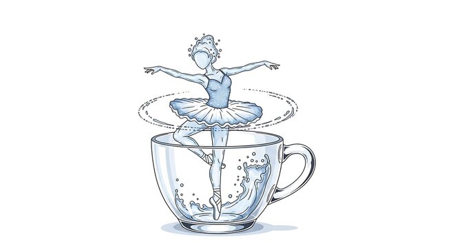 Elegant crystal decanter with stopper on table.