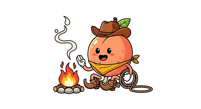 Cartoon angry man with steam from ears.