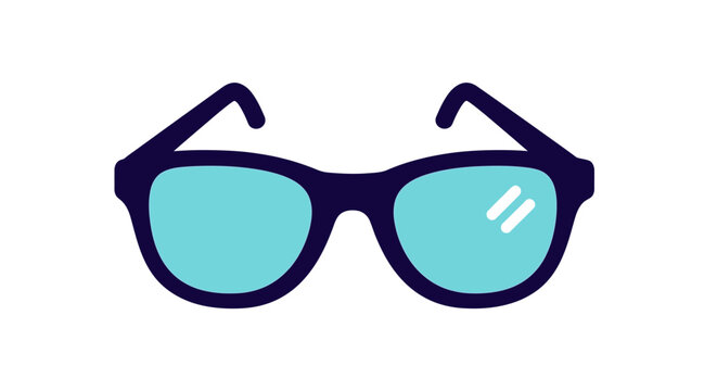 Pair of Sunglasses Vector Illustration