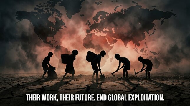 Workers Under Harsh Conditions