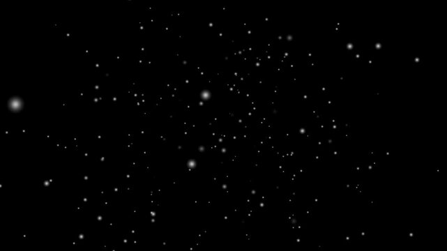 Night starry skies with twinkling stars motion background, Stars in sky, starry night blue starlight shine of milky way, 
 Galaxy space background camera flying through the galaxy and nebula. 