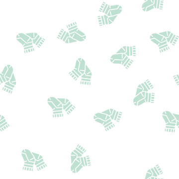 bootie socks baby cloth vector glyph seamless pattern bootie socks baby cloth sign illustration