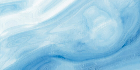 Abstract blue silk background with sky cloudscape texture, white clouds and ice patterns, winter cold water surface, soft abstract nature backdrop in blue seasonal tones © HEART-LESS