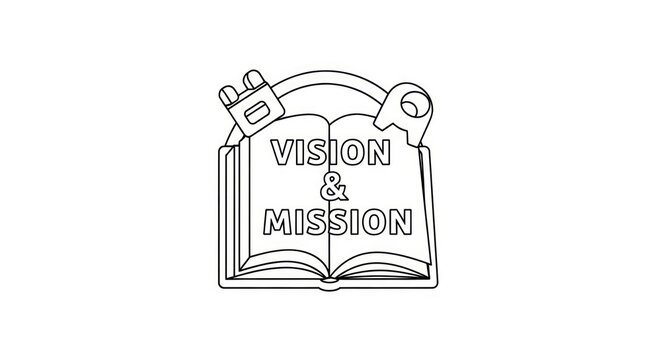 Vision and Mission Statement Concept.