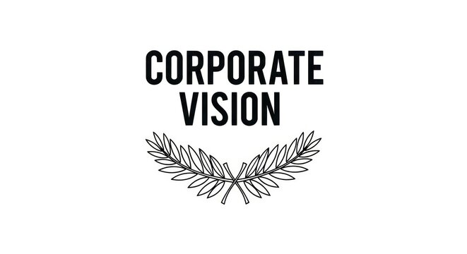 Corporate vision and mission statement logo.