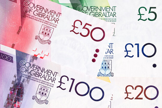 Gibraltar money - Pound a business background