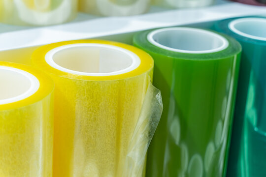 polyethylene laminating and rewinding kind of protective film