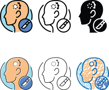 craniotomy range surgery color icon vector. craniotomy surgery sign. isolated symbol