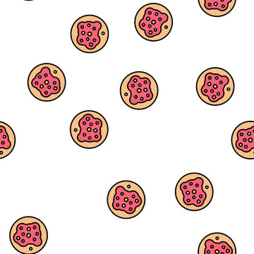 pustular skin disease vector seamless pattern pustular skin disease sign illustration