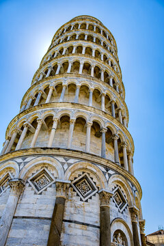 Schiefer Turm zu Pisa, Toskana, Italien