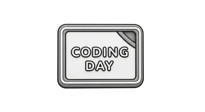 Coding Day Computer Programming Concept.
