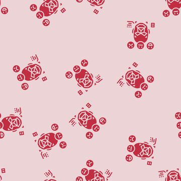 sentiment analysis face nlp vector glyph seamless pattern sentiment analysis face nlp sign illustration