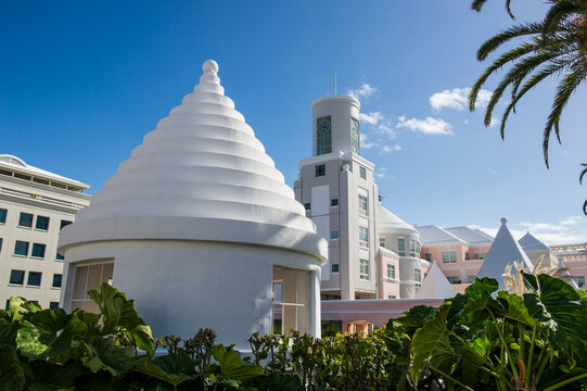 Bermuda, Hamilton, traditional roof