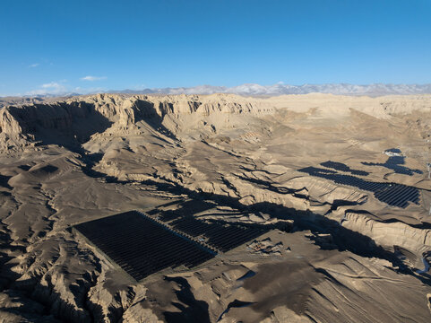 Zanda Tulin National Geological Park in tibet, China