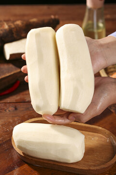 Fresh Yunnan Mountain Yam Slices - Soft White Root Vegetable from High Altitude China