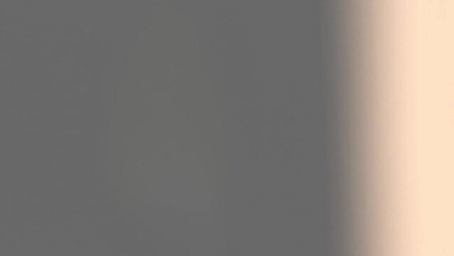 Soft gradient transition from dark charcoal grey to warm light peach beige on an abstract surface.
