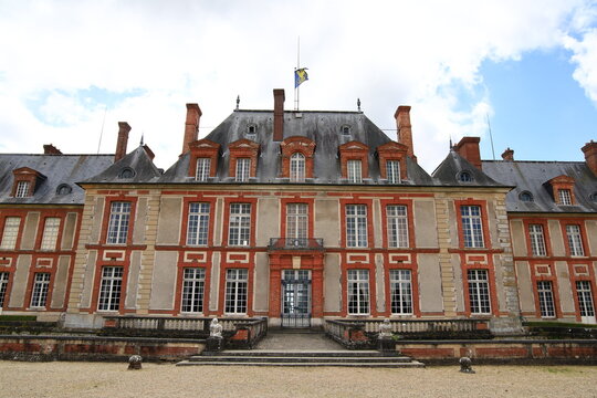 Choisel , France - May 21, 2026. Ch&acirc;teau de Breteuil is a beautiful 17th-century French castle in the Chevreuse Valley, Yvelines department of France