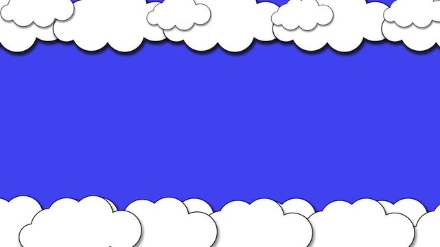 cloud and rocket in sky video background hd 4k
