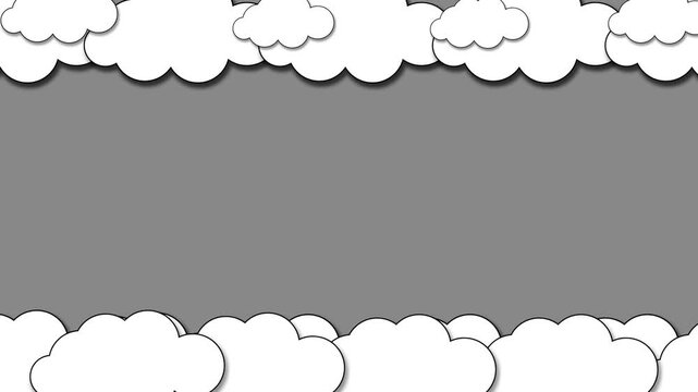 clouds motion graphic video hd 4k