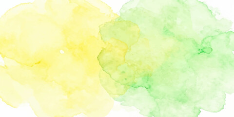 Obraz premium Abstract Hand Drawn Watercolor Background with Vintage Grunge Paper Texture, Aged Yellow Parchment Art Illustration Backdrop for Spring Design Wallpaper