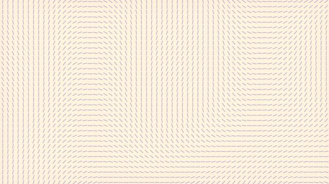 Clean minimalist seamless background with pale lavender lines rotating on a matte cream backdrop. Elegant organic tech motion for wellness and clean UI design