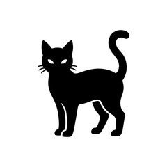 Standing Cat Pose Icon © Md