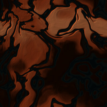 Detailed Martian Red Seamless Texture &mdash; Zenith Canyon Landscape