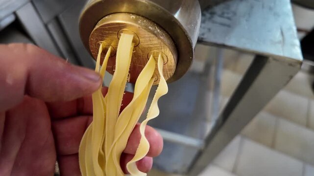 tagliatelle fatte in casa pasta fresca 